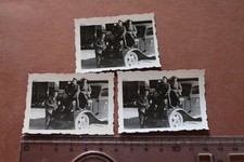 Drei alte fotos - oldtimer, lkw