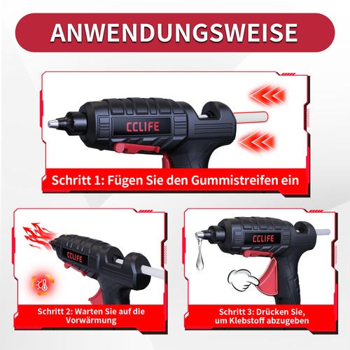 Heißklebepistole 100w - heißklebepistole,
