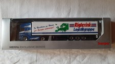 Herpa 909068/Rigterink Scania R´09 TL Kühlkoffer-Sattelzug/OVP/1:87/RARITÄT