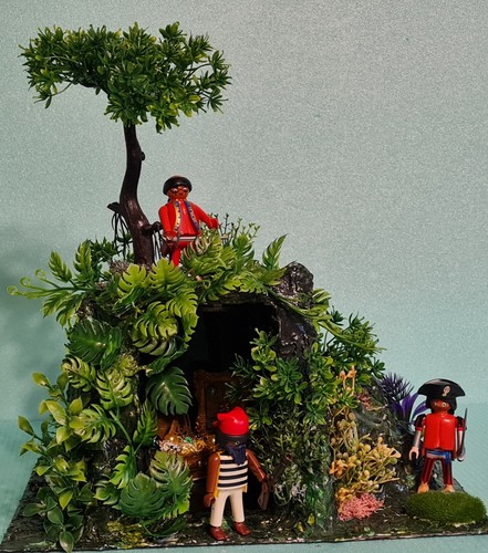 Playmobil custom pirateninsel - custom,