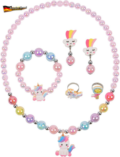 Einhorn kinderschmuckset - einhorn,