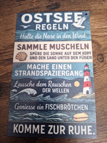 Willkommensschild sperrholz - ,