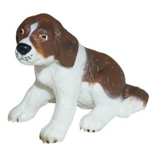 Schleich 14410 Hundewelpe sitzend 2004 Haustiere Farm World gebraucht