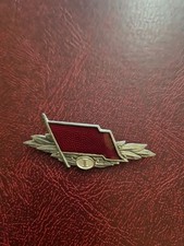 DDR NVA Orden Medaille Bestenabzeichen Kampfgruppen Stufe I  In Silber Original