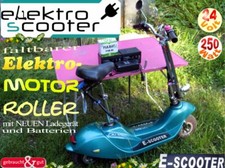 Elektroroller-E-Scooter m.Sitz, faltbarer Scooter E-Roller Elektro Motor Roller 