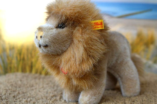 Original steiff löwe leo - original,