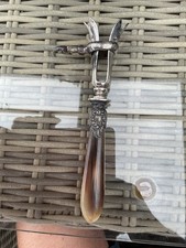 Antiker Knochenhalter Mit Vermutlich Horngriff