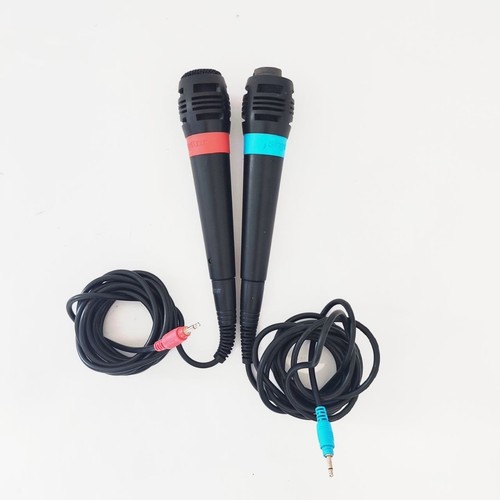 Sony singstar microphones pair - microphones,