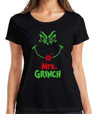 Mrs. GRINCH Weihnachten Lustig Weihnachtsfrau Grinch Geschenk Damen T-Shirt