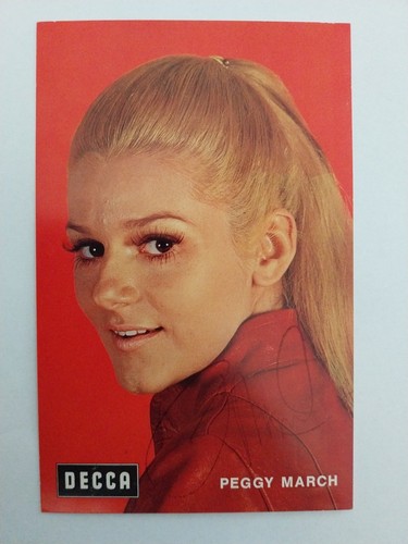 Peggy march autogramm signiert - peggy,