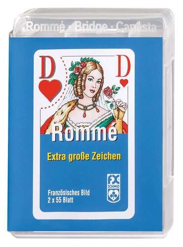 Kartenspiel rommé canasta - kartenspiel, rommé,