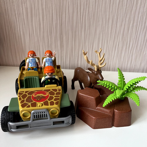 Playmobil safari jeep mit - playmobil,