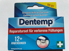 Dentemp Reparaturset für verlorene Zahn Füllungen Reiseapotheke Verschlussmasse