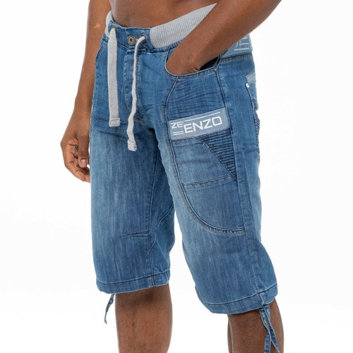 Enzo herren denim shorts - herren,