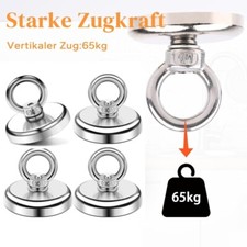 4x Bergemagnet Neodym Magnete