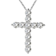 925 silber kreuz - 925, anhänger