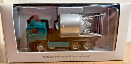 Abroll zement silo man f - ",