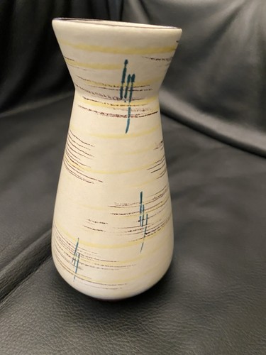 Vintage scheurich keramikvase - vintage,
