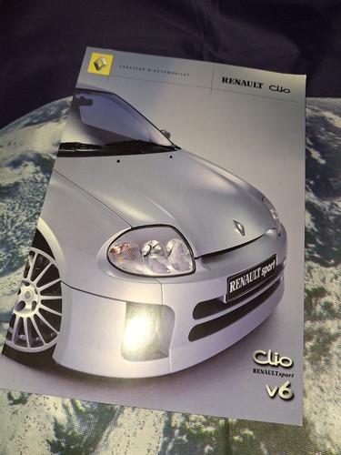 Renault clio prospekt - v6,