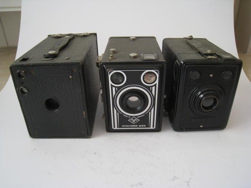 Boxkamera kodak brownie agfa - boxkamera,,