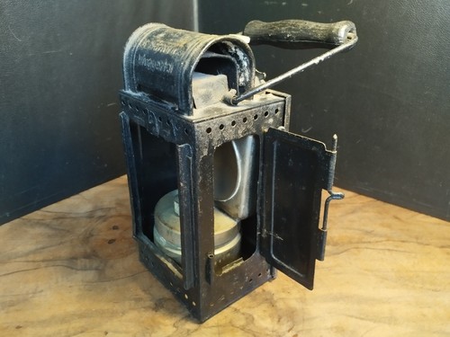Antik bahnlampe sartorius - antik,