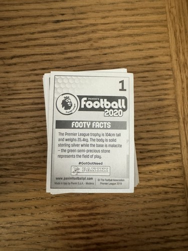 Panini fussball 2020 sticker - 2020,