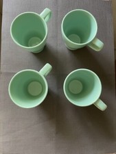 Geschirrkonvolut IKEA Färgrik mint /grün 4 Becher + 4 Kuchenteller
