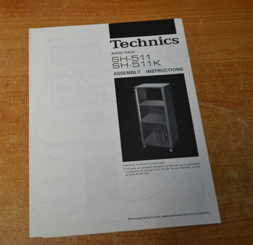 Technics 511 - technics, sh-511