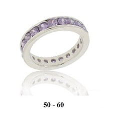 Ring Rhodiniert Eternity T52