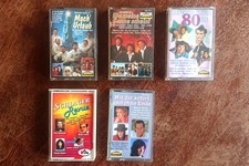 5x Musikkassetten MC Schlager