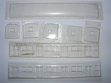 HO Modelleisenbahn Vakuum Tiefzieh Gehäuse Teile Berliner S Bahn ET 165 Beiwagen