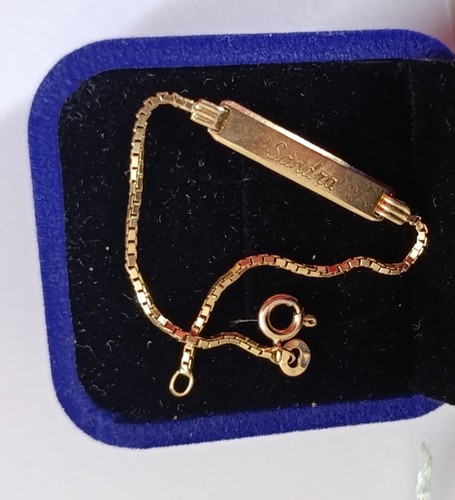 Armband geldgold 14k 585 echt - armband,