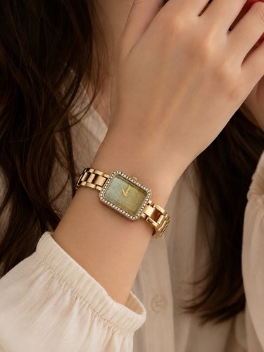 Damen armbanduhr goldfarben - damen,
