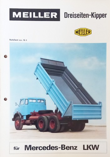 Meiller dreiseiten kipper - dreiseiten-kipper, für