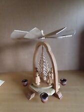 Figur Weihnachts-Pyramide hell Holz Sternsinger / ca. 25 cm H