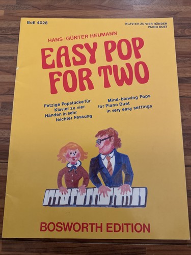Easy pop for - two,, klavier