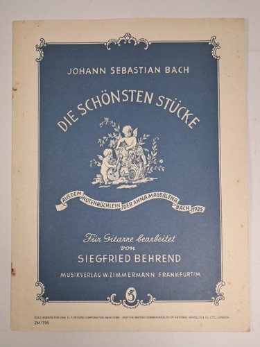 Noten bach die schönsten - -,
