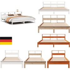 Einzelbett Jugendbett Kinderbett Bett Massivholzbett ohne Matratze Massivholz
