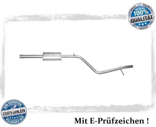Mittelschalldämpfer dacia - mittelschalldämpfer, &