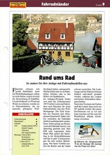 Alles rund ums Fahrrad für die Modellbahnanlage / Bauanleitung