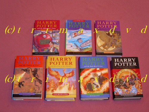 Harry potter englische - 1-7,