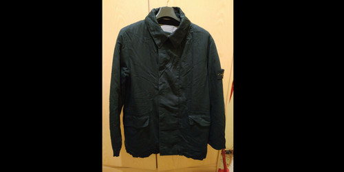 Stone island satin gommato - island,