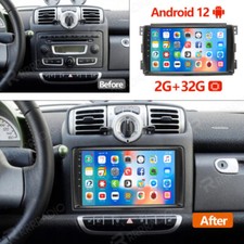 Für Smart Fortwo 451 2005-2010 Android13 2+32G Autoradio GPS Navi BT WIFI DAB FM