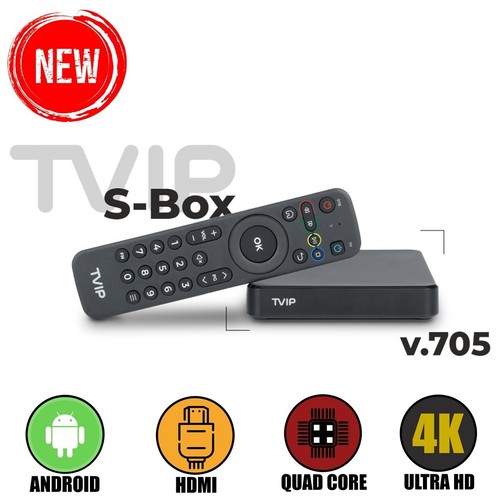 Tvip box 705 iptv - s-box, v.705
