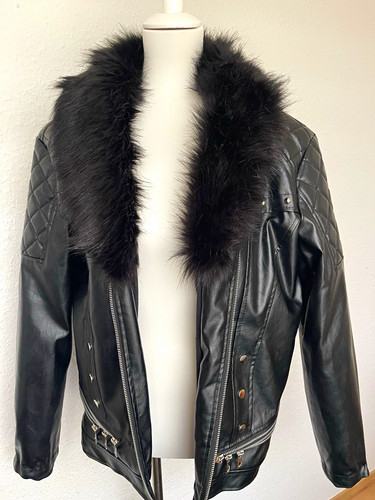 Unisex lederjacke kurz - unisex,