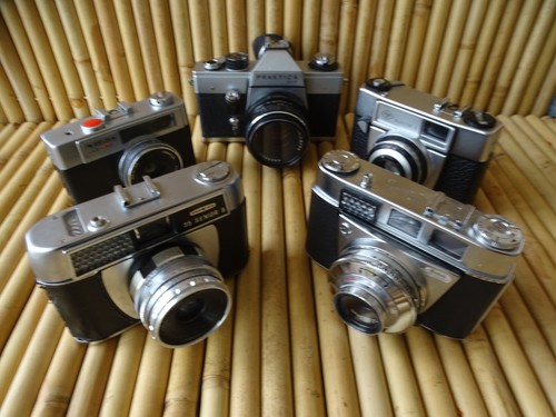 Konvolut alte analoge kamera - alte,