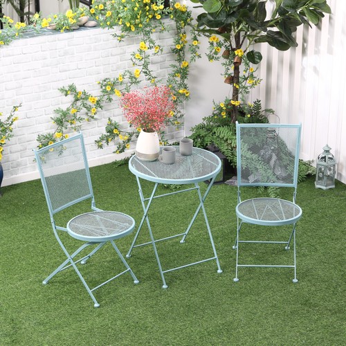Outsunny teiliges bistro set - outsunny, 3-teiliges