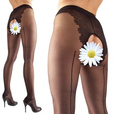 sexy Strumpfhose mit Naht