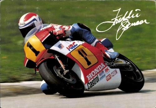 Motorradrennfahrer freddie - motorradrennfahrer,