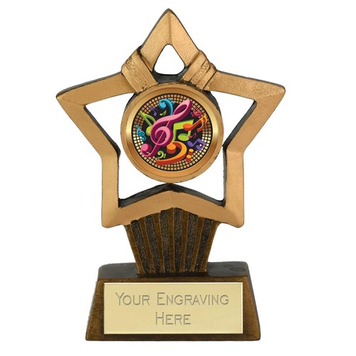 Music award mini stern - award,